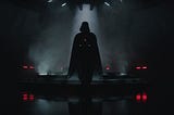 Dark photo of Darth Vader