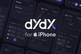 Запуск додатку dYdX