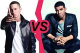 Revealed: How Drake Can Defeat Eminem in a Rap Battle