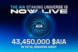 $AIA Genesis Staking