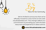 Big News for Our Community!