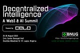 Announcing Decentralized Intelligence Conference/ Exhibition 2023