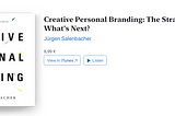 Creative Persona Branding — the Audiobook now available!