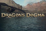 Dragon’s Dogma 2’s real title screen, which omits the number 2 from the title.