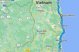 Chạy xe ô tô Sài Gòn — Quảng Nam trong 2 ngày 1 đêm — 2023