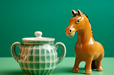 Honey Pot and Toy Horse