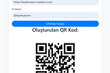 Kendi QR Kodlarınızı Yaratın