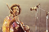 Jimi Hendrix Came Right Off the Bat in the '60s