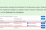 Enable Microsoft Defender for Containers