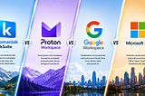 Infomaniak kSuite vs Proton Workspace vs Google Workspace vs Microsoft 365