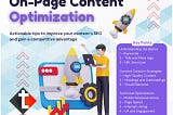 On-page content optimization