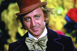 Gene Wilder in Willy Wonka & the Chocolate Factory (1971) — Copyright 1971 by Warner Bros.