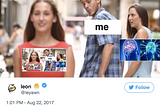 The Many Faces of “Distracted Boyfriend”