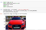 Numberplate recognition using computervision and easyocr