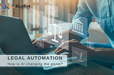 How AI Chatbots can Revolutionize the Legal Industry?
