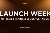 ENKI’s Launch Week: Unveiling Staking, Sequencer Nodes, and Reward Structures