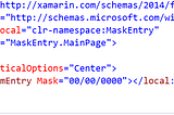 Masked Entry in Xamarin.Forms