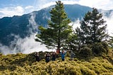 拉荷阿雷遷徙之路。玉山下八通關 經太魯納斯華巴諾闊闊斯溪 雲峰玉穗山多尾蘭出天池