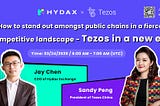 Hydax X Tezos Live AMA — Tezos in a New Era, Standing Out Amongst Public Chains in a Fierce…