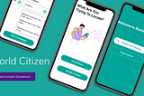 UI/UX Case Study: Designing World Citizen