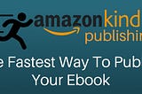 Amazon Kindle Direct Publishing (KDP) With Smartphone