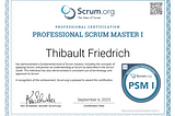 Why should you pass the Scrum certification PSM1? — CodeCraftsmanship #3