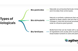 The challenges & opportunities for biologicals in ag