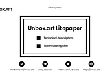 Unbox.art Litepaper