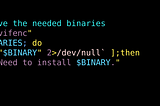 Take your BASH scripting seriously