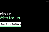 Join Techinside.pk