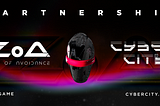 Zone of Avoidance Partners with Futuristic P2E Game, Cyber City