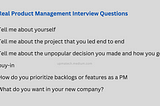 My Product Manager interview with an e-commerce company