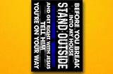 HOT Police before you break into my house stand outside and get right with Jesus doormat