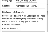 Custom Datasets in DRA 2020