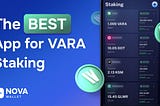 Nova Wallet is the BEST app for VARA Staking!