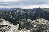 To Mount Fostall from Sugar Lake