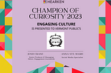 Vermont Public: Engaging Culture — 2023 Champion of Curiosity