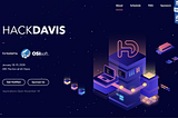 HackDavis 2020 Website Launch