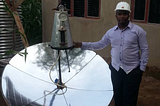 Enock Musasizi, an engineer in Uganda, joins the “Noor Medical family”
