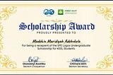 Tech U Student Wins SPE Scholarship Award Worth One-Fifth Of A Million Naira