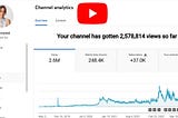 I had a 37K YouTube audience, and that’s what I earned and learned