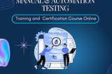 Excel in Manual and Automation Testing Online