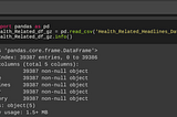 Health Related Headlines Datasets for Natural Language Processing(NLP)