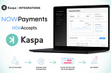 Kaspa Integrated on NOWPayments