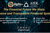 The Financial Future We Want: Inclusive and Transparent Financial