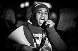 Saint Erica Garner, fighting for truth and justice in the American way.