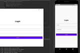 ✧ Compose Multi-platform login screen — Android, iOS & Desktop App