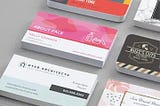 The best design elements to include on a business card for a small business