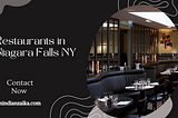 Discover the Best Restaurants in Niagara Falls NY