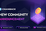 Chainback Upcoming Events Update